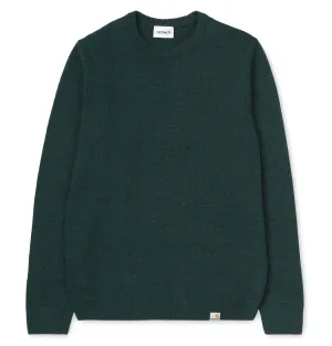 Carhartt WIP Allen Sweater – Dark Fir