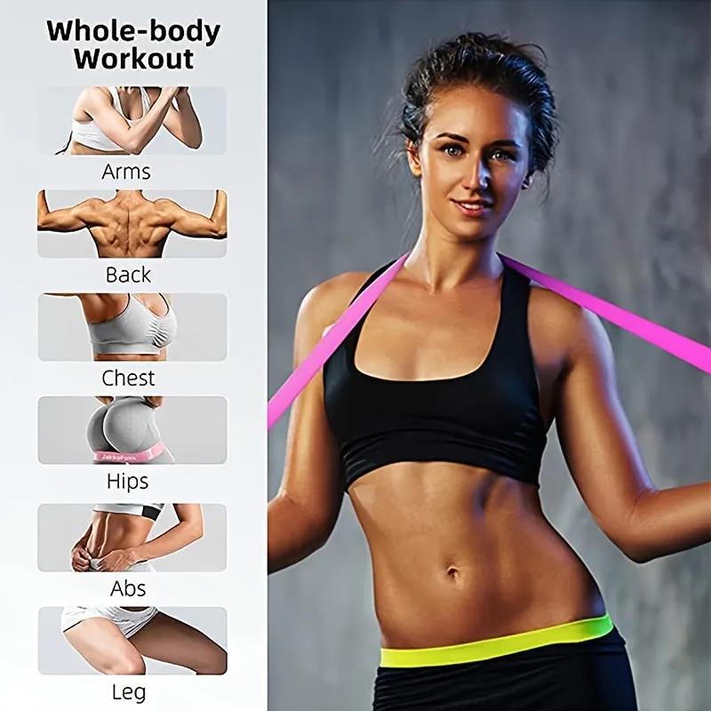 1pc TPE Resistance Band for FullBody Fitness and Strength