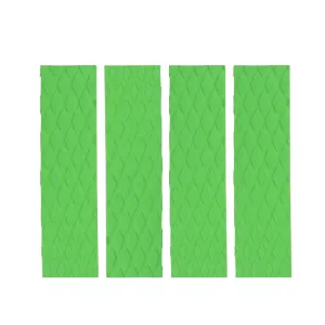 4pcs /Set EVA Shortboard Surfboard Diamond Anti-skid Pad(Green)