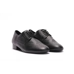 7816B Gentlemens Classic Leather Wingtip Lace Up Dance Shoe