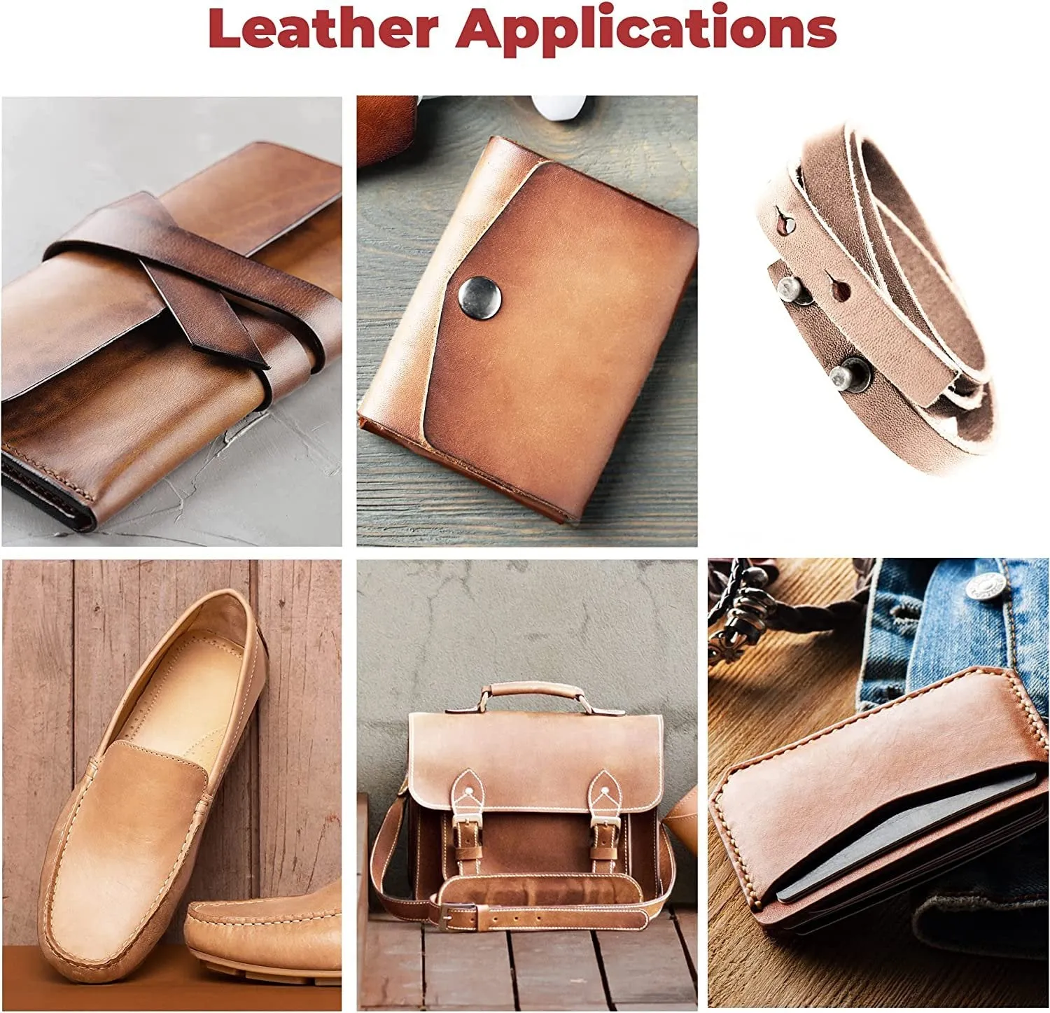 8-9 oz. (3.2-3.6mm) Vegetable Tanned Leather Shoulder Pre-Cut |Full Grain Leather Cowhide Craft Hobby Workshop Tooling, Repair, Carving, Dyeing, Engraving, Wet Molding