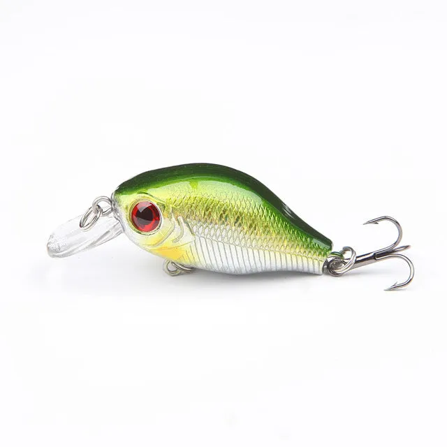 8.5G 5.5CM Bass Fishing Lures Crank Bait Crankbait Tackle Swim bait wobblers fishing japan Hard  Crazy Fish Lure