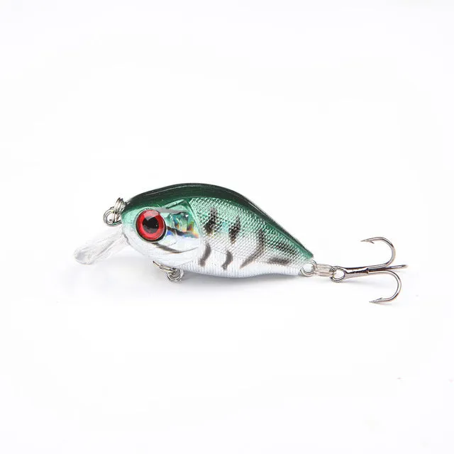 8.5G 5.5CM Bass Fishing Lures Crank Bait Crankbait Tackle Swim bait wobblers fishing japan Hard  Crazy Fish Lure