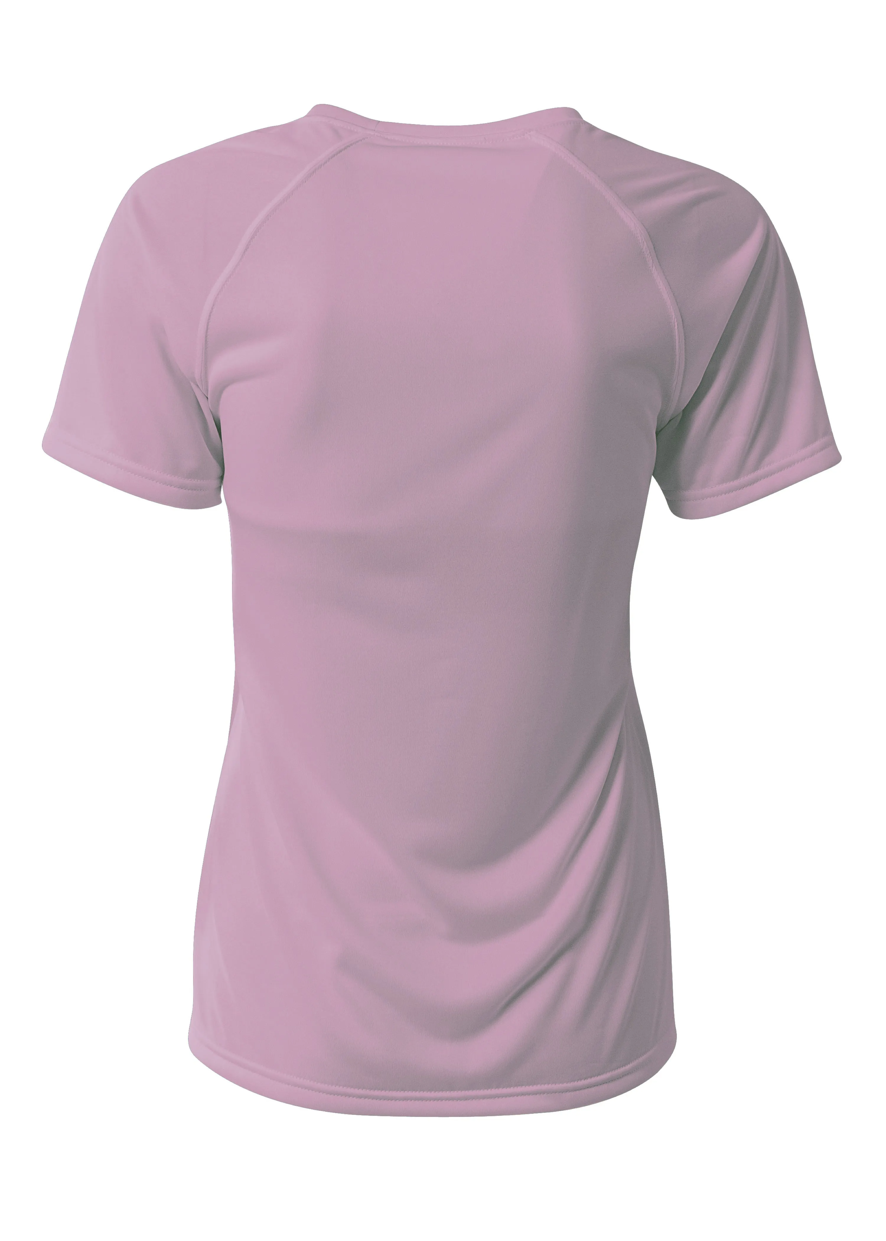 A4 Womens SureColor Short Sleeve Cationic Tee