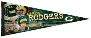 Aaron Rodgers "Signature" Premium Felt Collector's Pennant - Wincraft Inc.