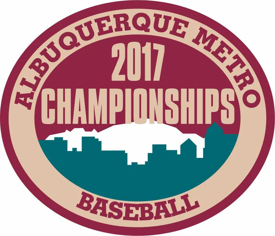 ABQ Metro Baseball Championship Patches