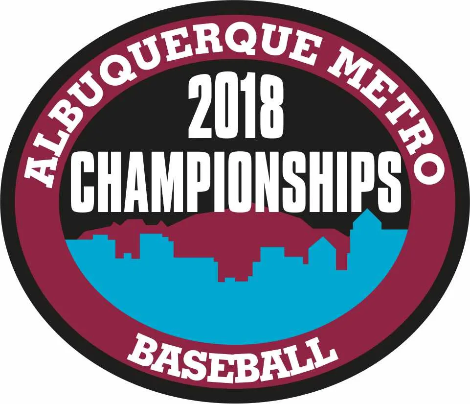 ABQ Metro Baseball Championship Patches