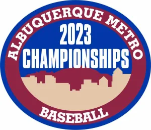 ABQ Metro Baseball Championship Patches