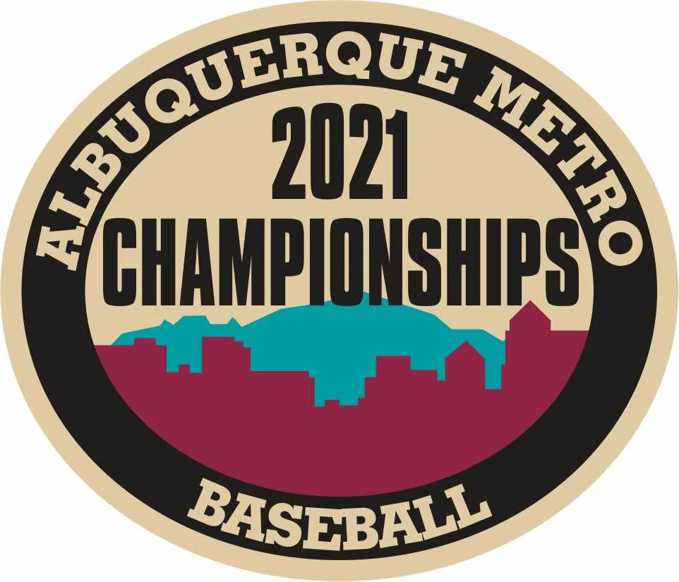 ABQ Metro Baseball Championship Patches