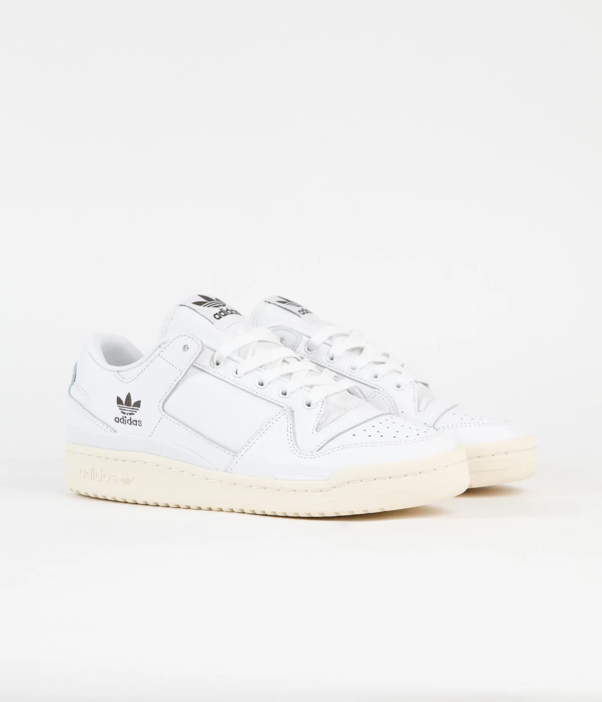 Adidas Forum 84 Low Adv Shoes - FTWR White / FTWR White / Shadow Olive