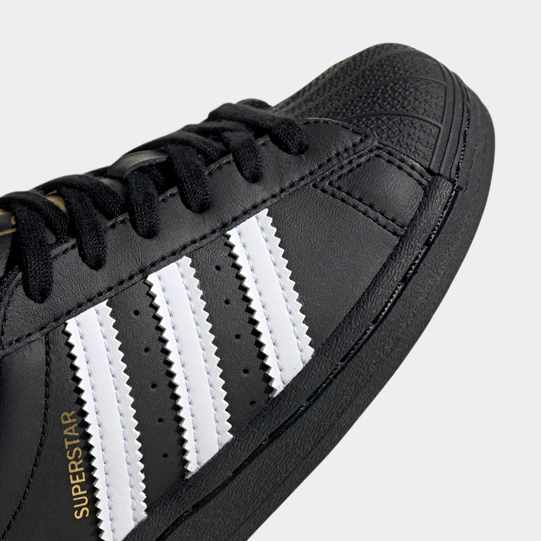 Adidas Kid's Superstar Shoes - Core Black / Cloud White