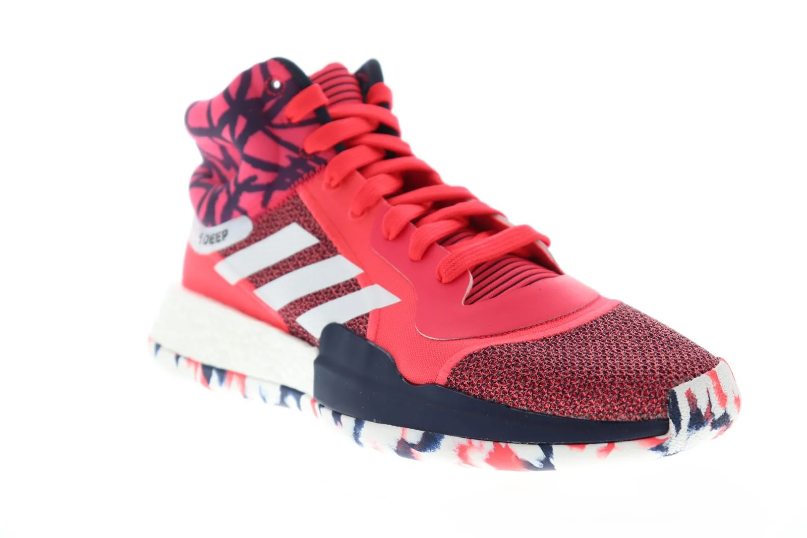 Adidas Marquee Boost G27737 Mens Red High Top Athletic Gym Basketball Shoes