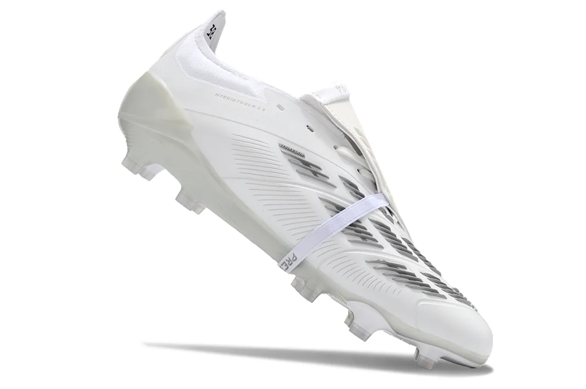 Adidas Predator Accuracy  Shoes - White | Cloud Gray - FREE SHIPPING WORLDWIDE