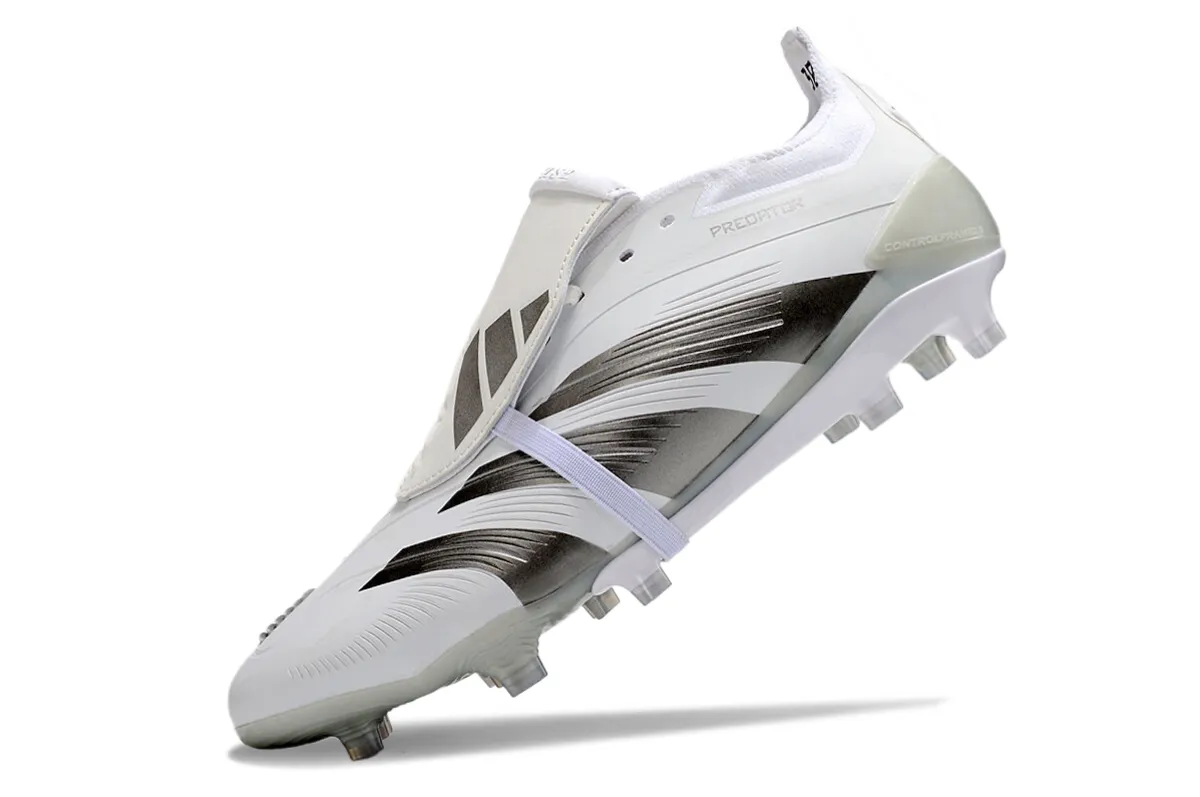 Adidas Predator Accuracy  Shoes - White | Cloud Gray - FREE SHIPPING WORLDWIDE