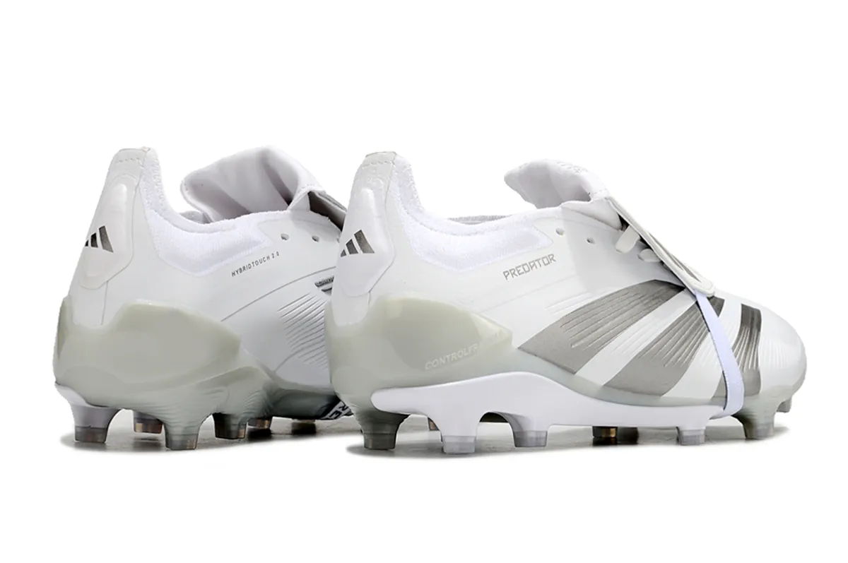 Adidas Predator Accuracy  Shoes - White | Cloud Gray - FREE SHIPPING WORLDWIDE