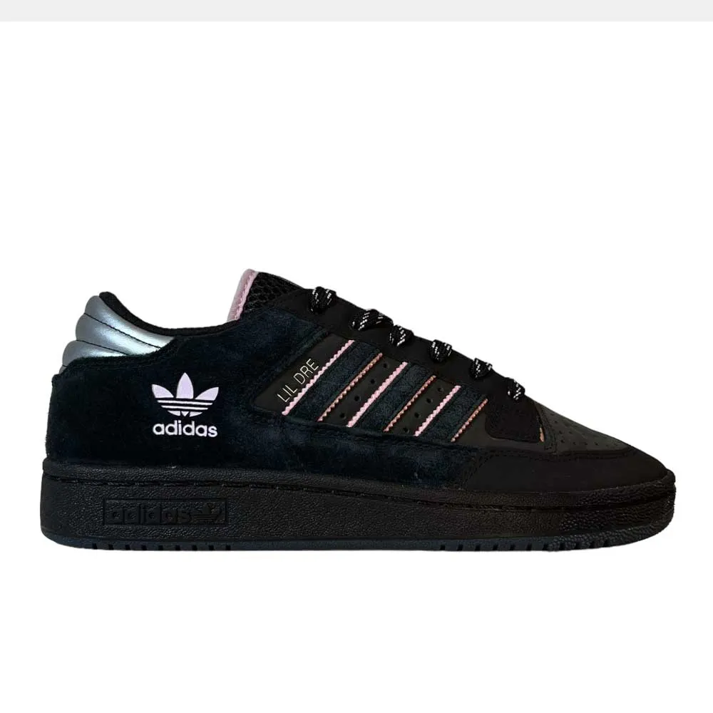 Adidas Skateboarding Centennial 85 Low ADV Lil Dre Suede Leather Black Shoes