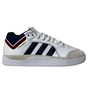 Adidas Skateboarding Tyshawn White Grey Leather Shoes