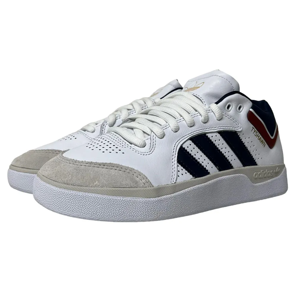 Adidas Skateboarding Tyshawn White Grey Leather Shoes