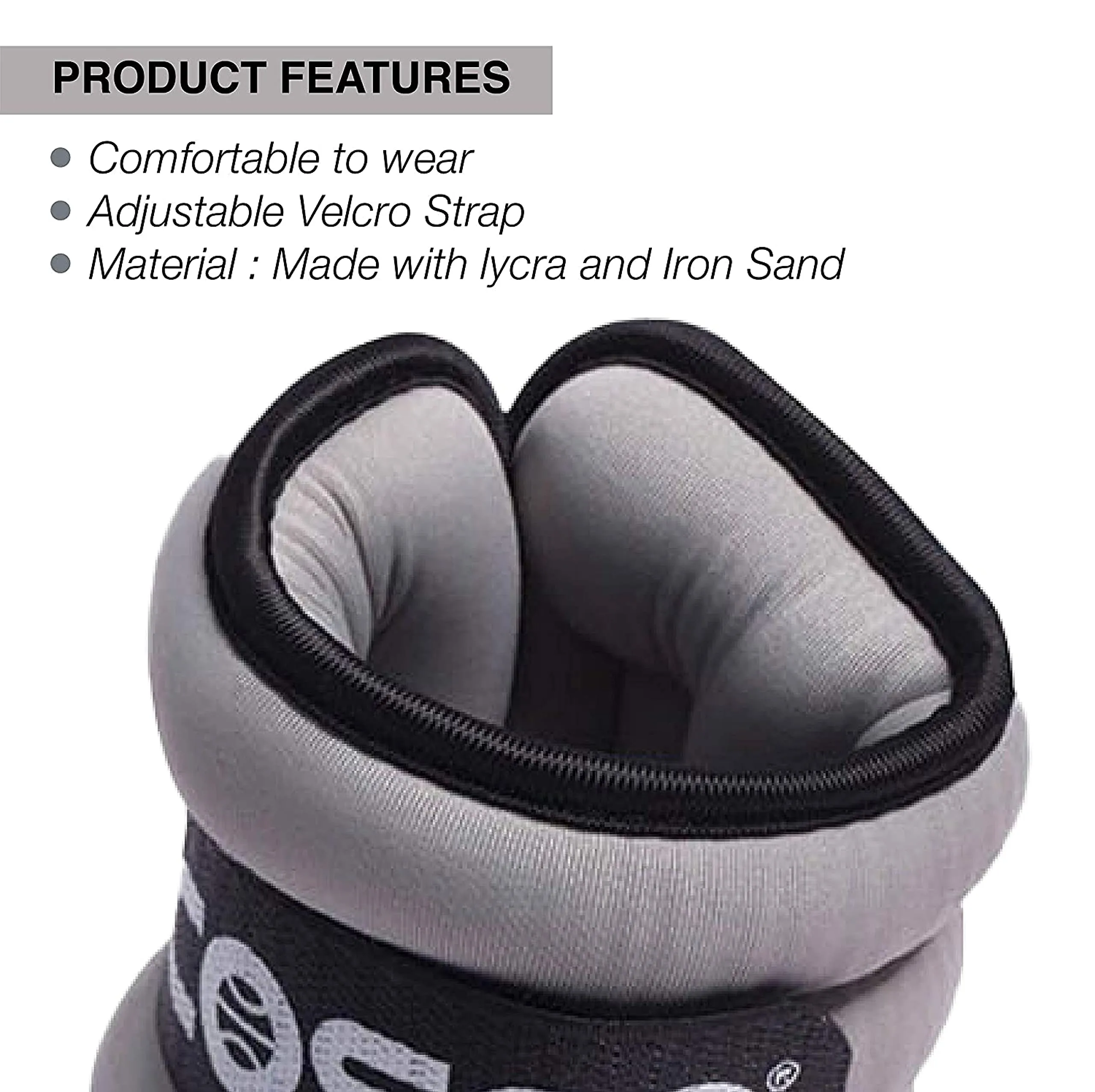 Ankle Weights | 1 kg x 2 (28058)