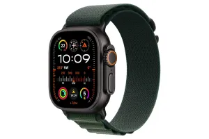 Apple Watch Ultra 2 GPS   Cellular | 49mm | Black Titanium Case with Dark Green Alpine Loop Small