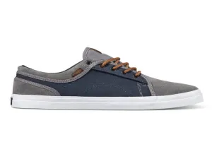 Aversa - Grey Suede Blue Canvas