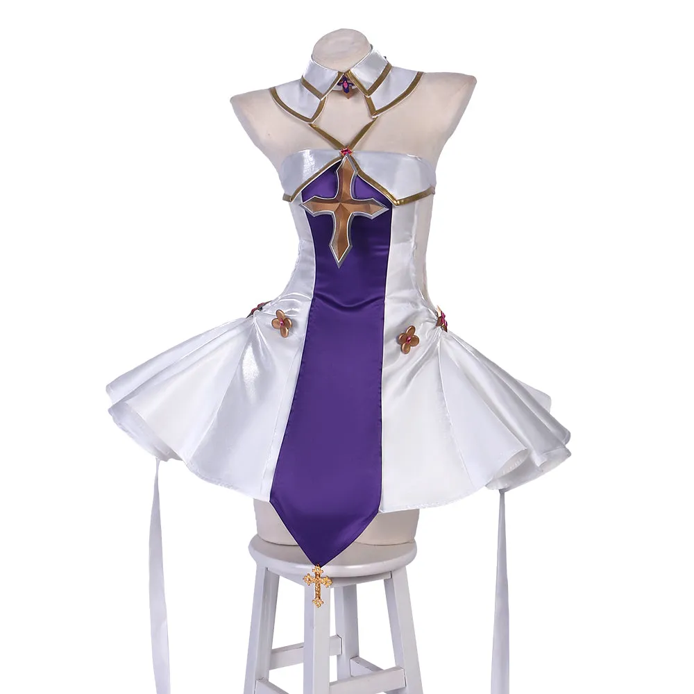 Azur Lane HMS Unicorn Snow White Guardian Angel Cosplay Costume