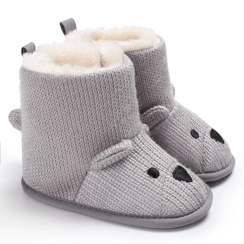 Baby Boots - Infant - Toddler - Newborn Cute Cartoon Bear Shoes