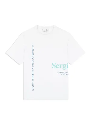 Bari Graphic T-Shirt- Brilliant White