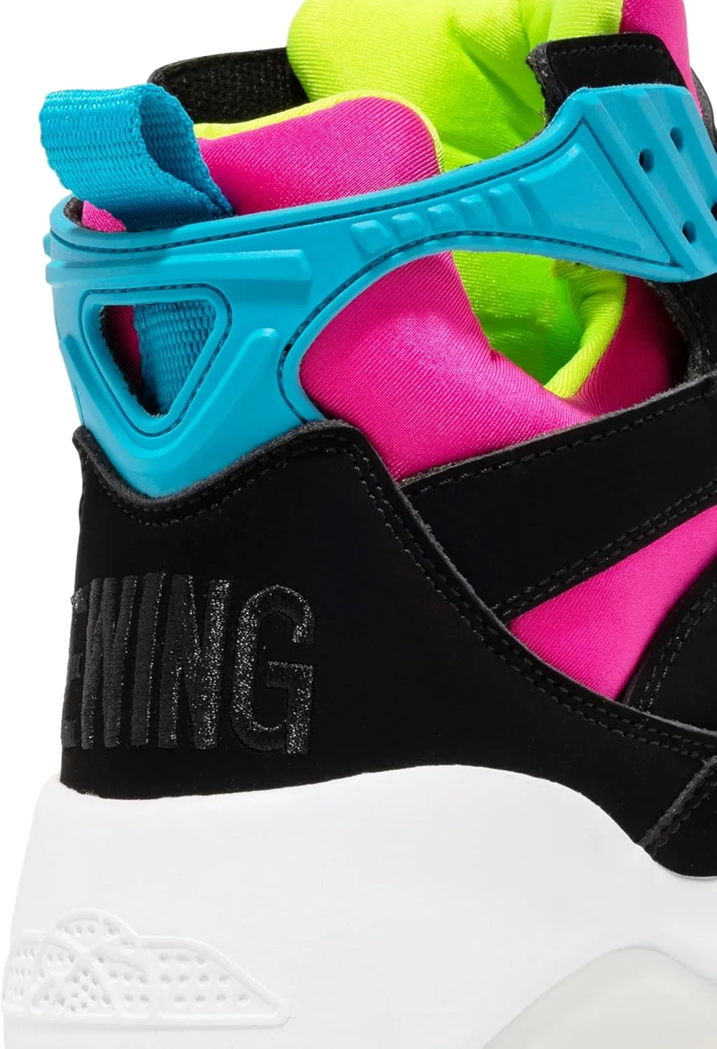 Basketball Sneakers - Black/Pink/Green - Premium Comfort and Style