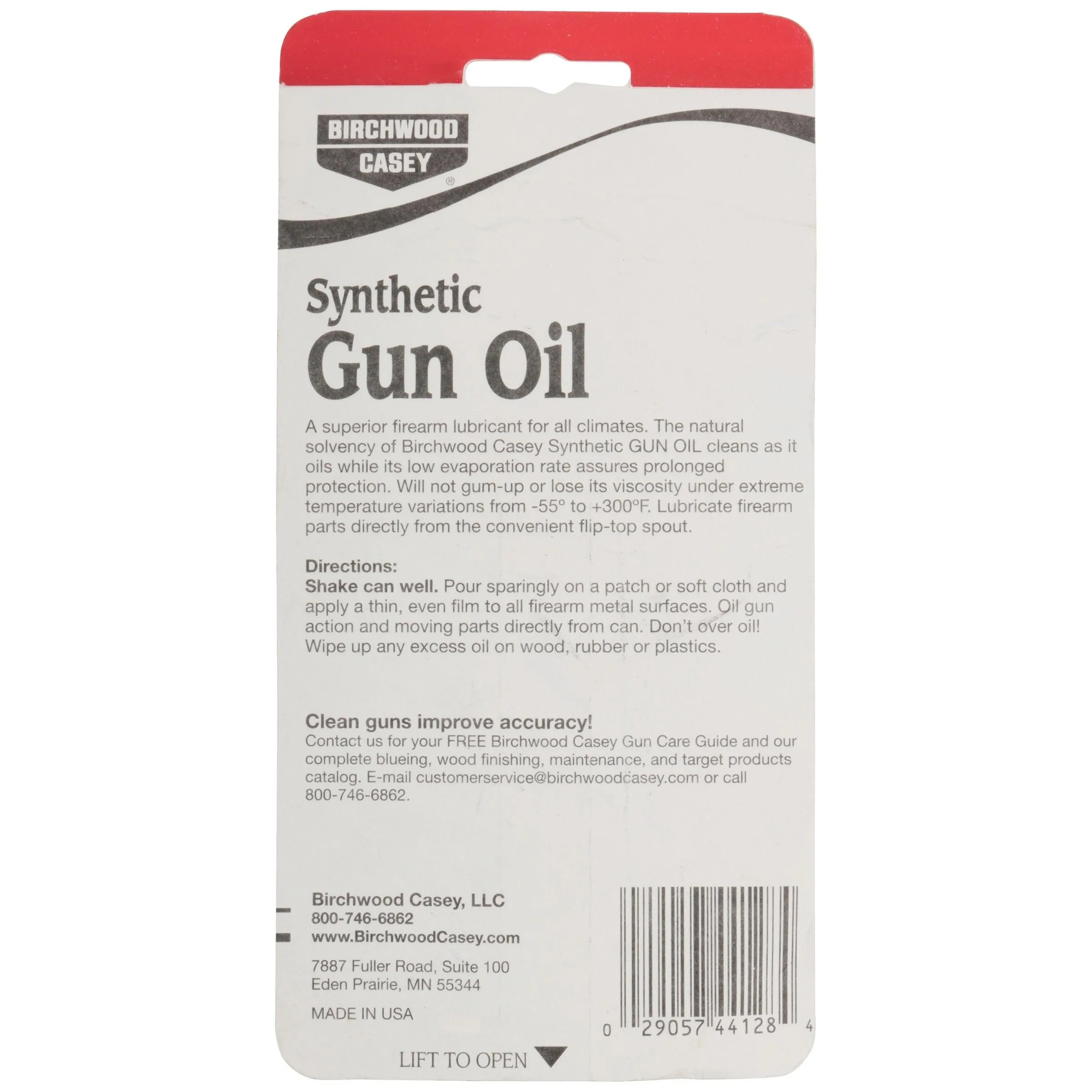 BC SYNTHETIC GUN OIL 135ML