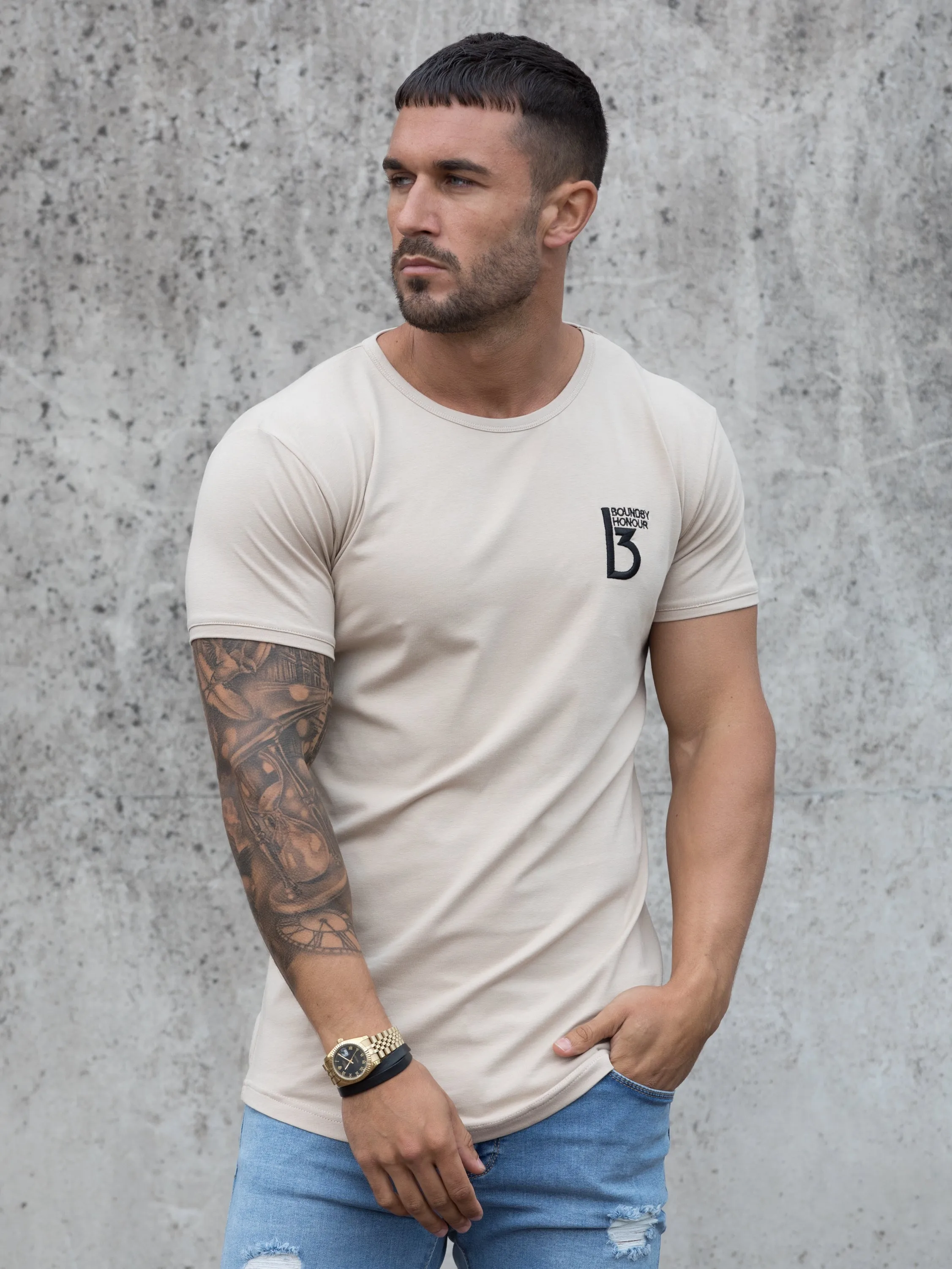 BH Men's Branded Short Sleeve Athletic T-shirt | Bound By Honour