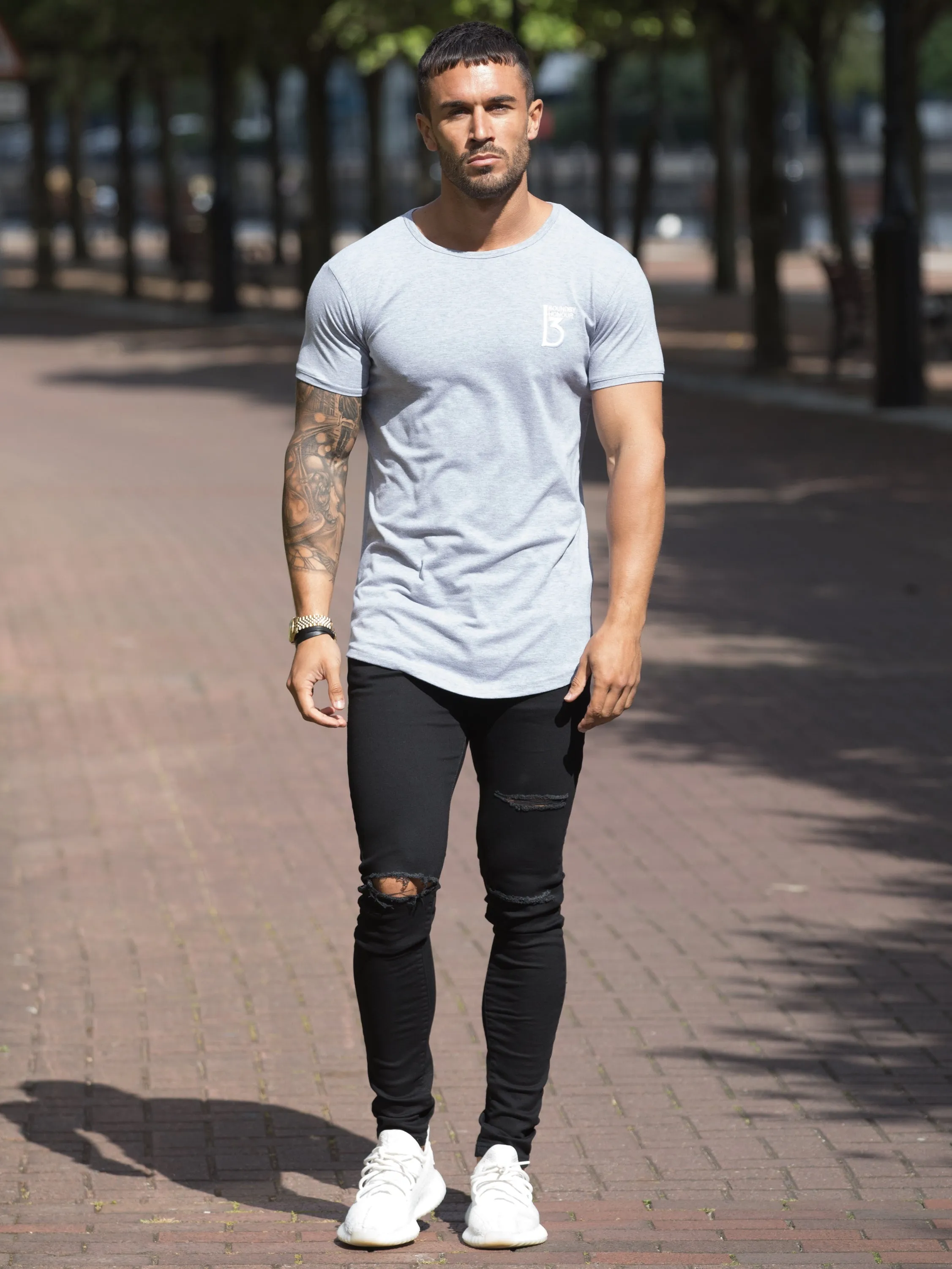 BH Men's Branded Short Sleeve Athletic T-shirt | Bound By Honour