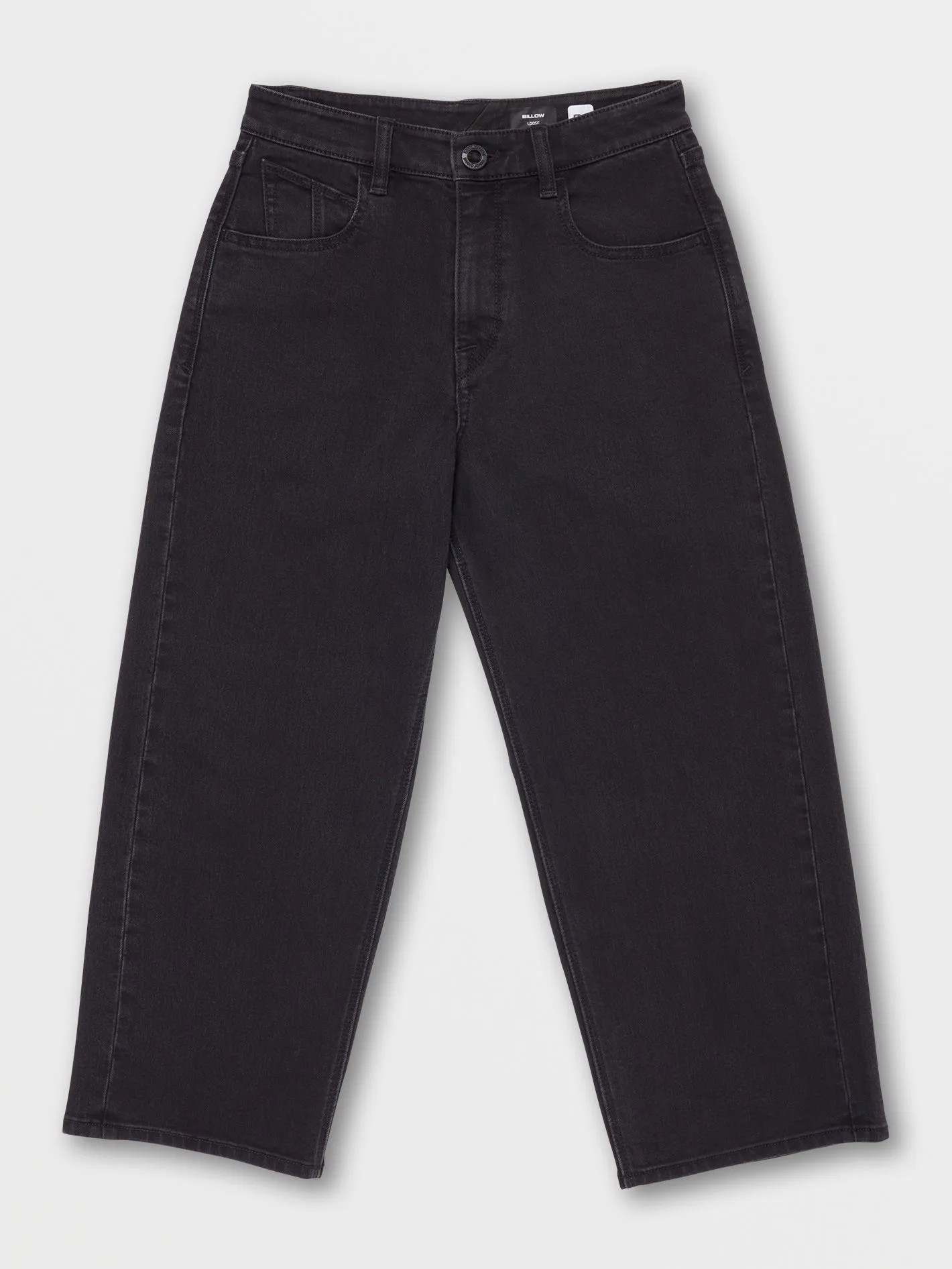 Big Boys Billow Denim Pants - Black Out