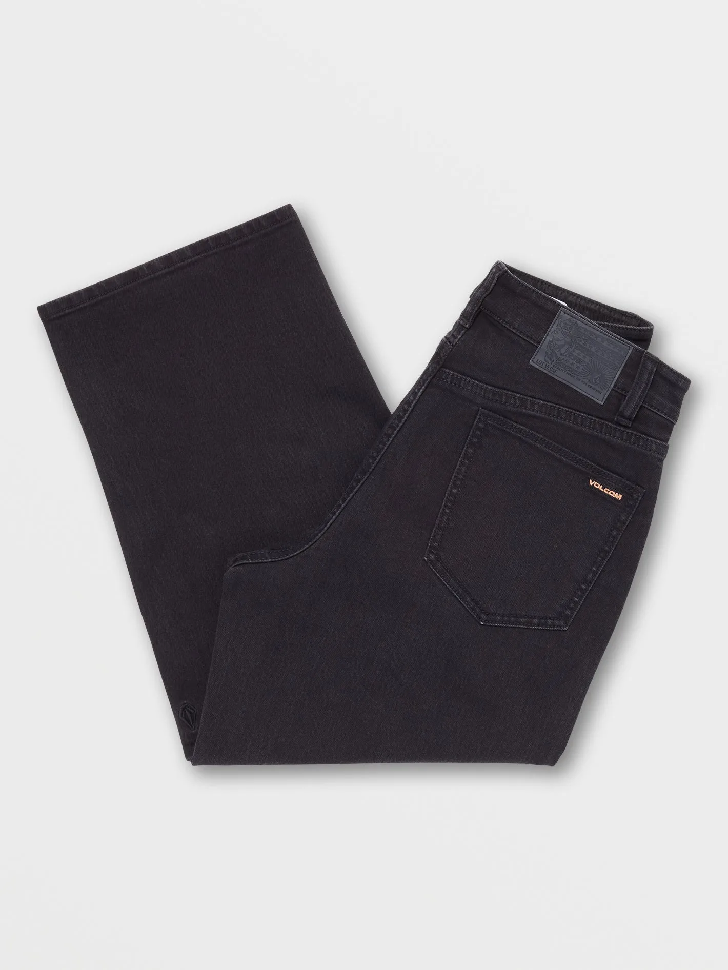 Big Boys Billow Denim Pants - Black Out