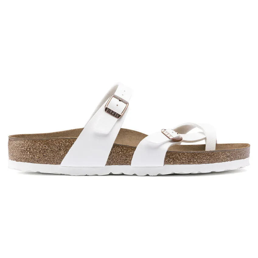 BIRKENSTOCK MAYARI BIRKO-FLOR WHITE