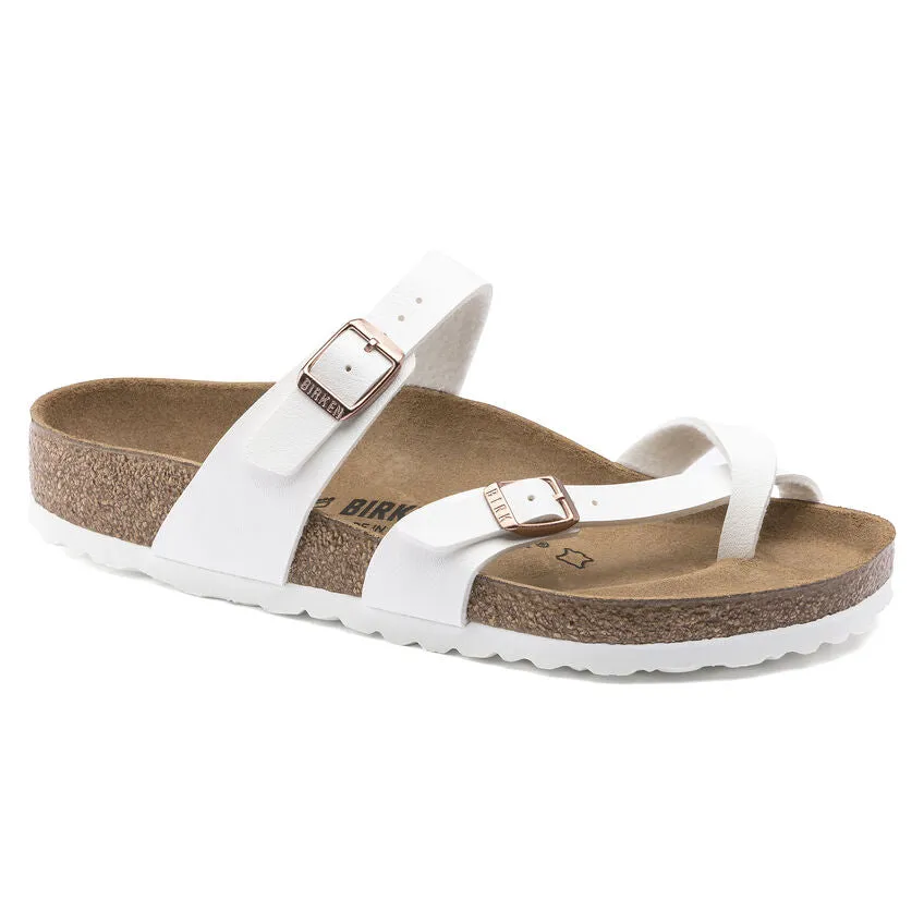 BIRKENSTOCK MAYARI BIRKO-FLOR WHITE