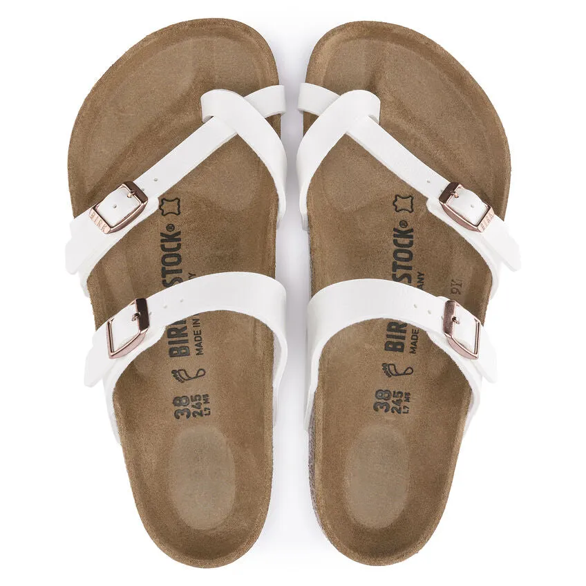 BIRKENSTOCK MAYARI BIRKO-FLOR WHITE