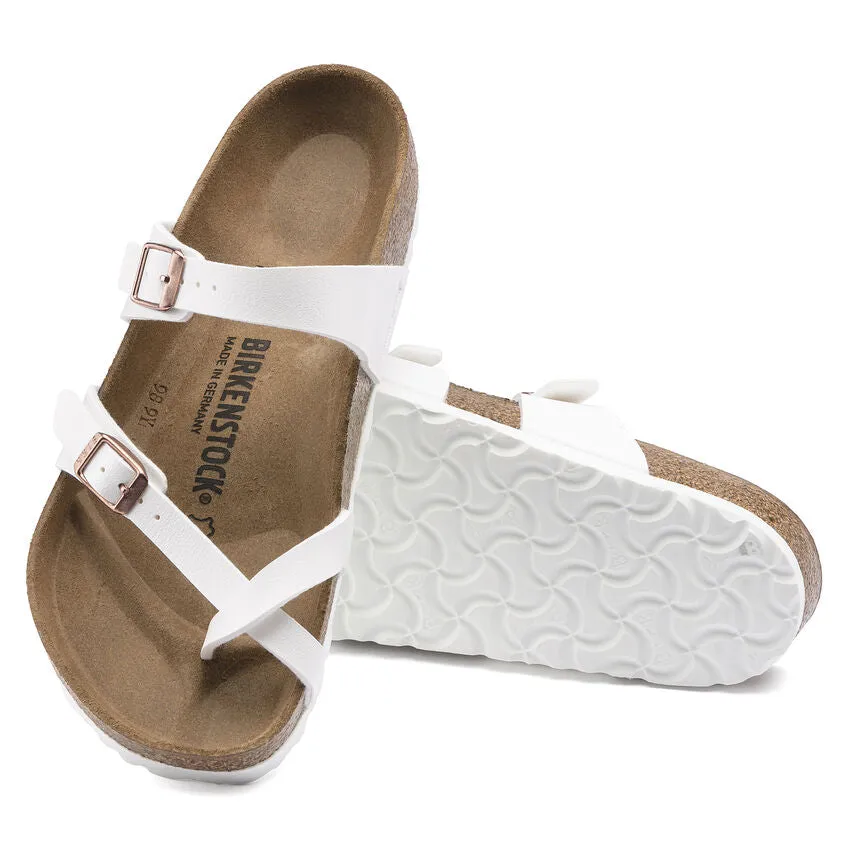 BIRKENSTOCK MAYARI BIRKO-FLOR WHITE