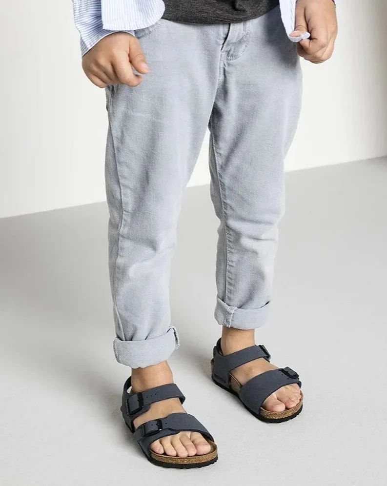 Birkenstock New York Kids Navy NARROW