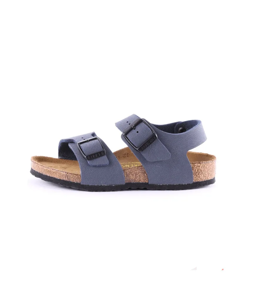 Birkenstock New York Kids Navy NARROW