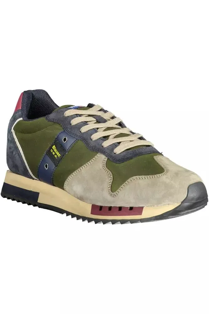 Blauer Green Polyester Sneaker