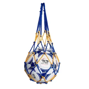 Bold Solid Mesh Ball Storage Bag(Blue Yellow)