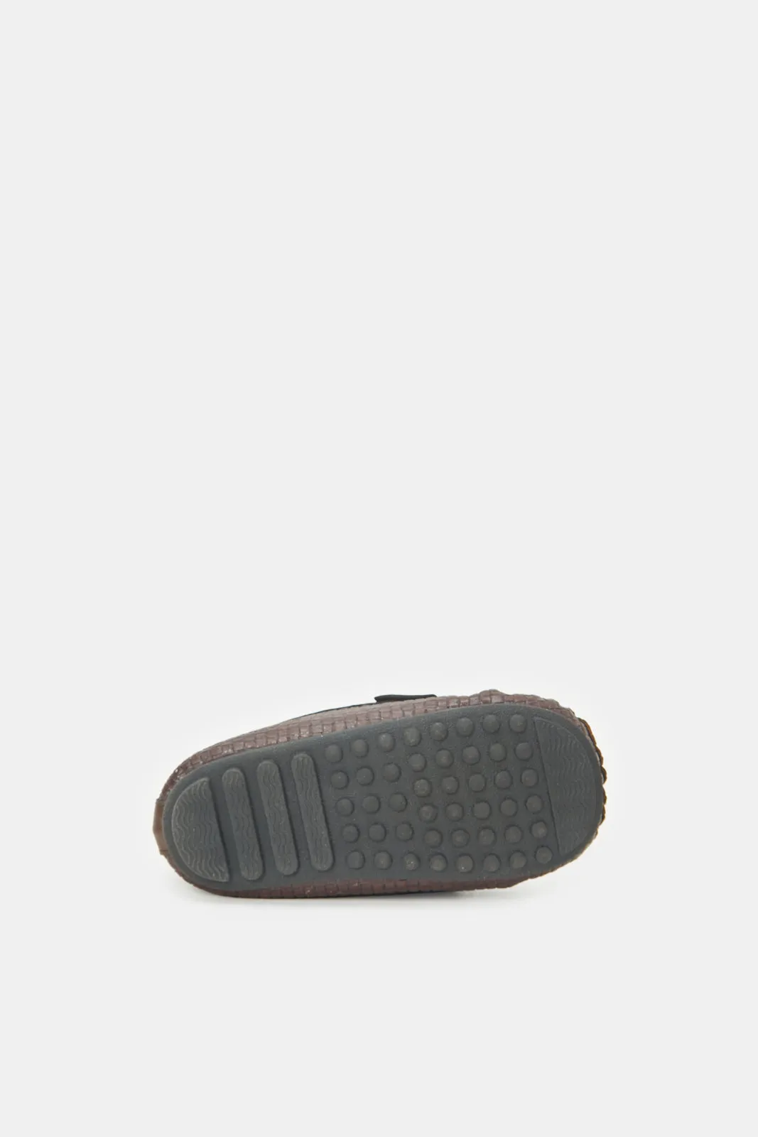 Boys Brown Slip On Moccasin