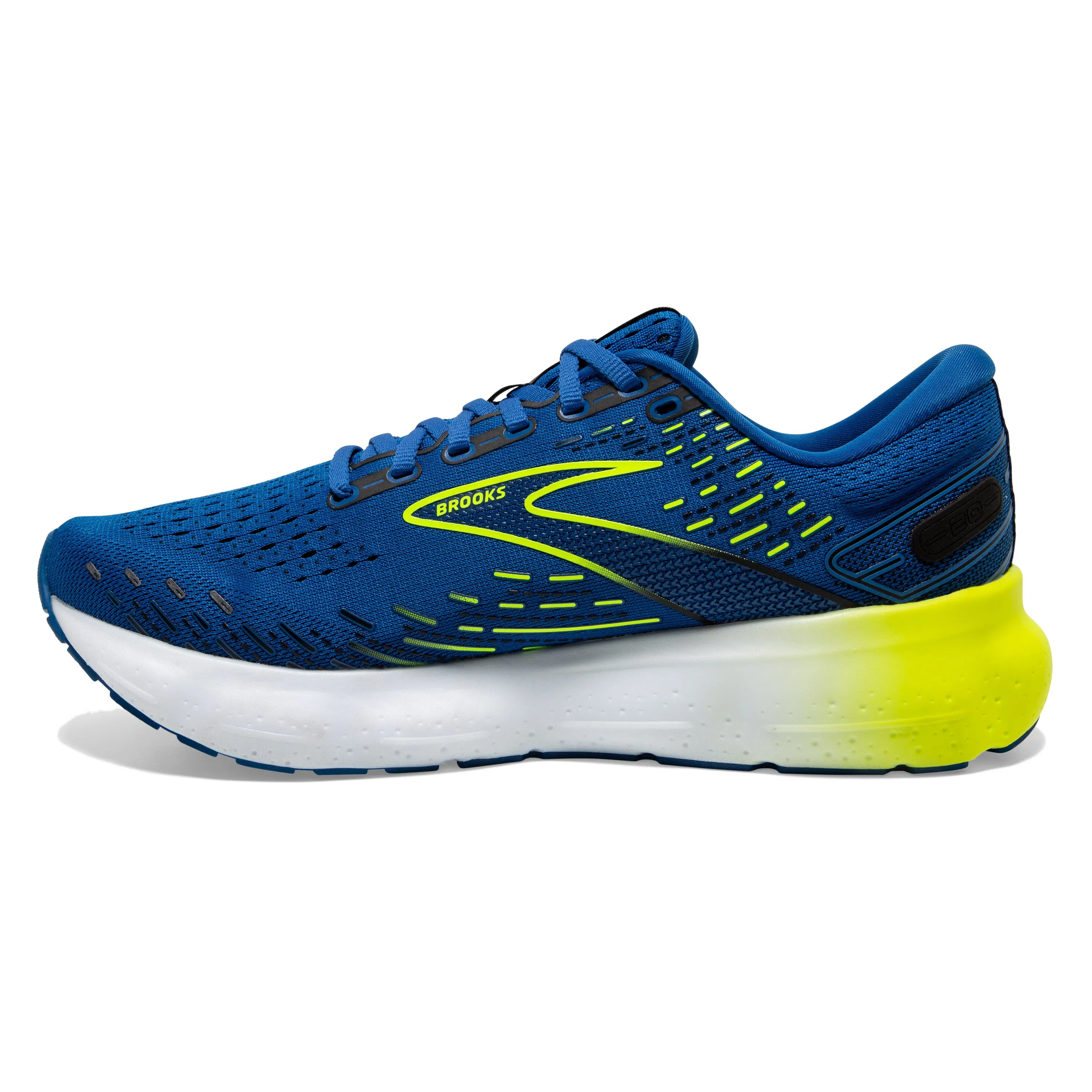 Brooks Mens Trainer Glycerin 20 Blue/Nightlife/White