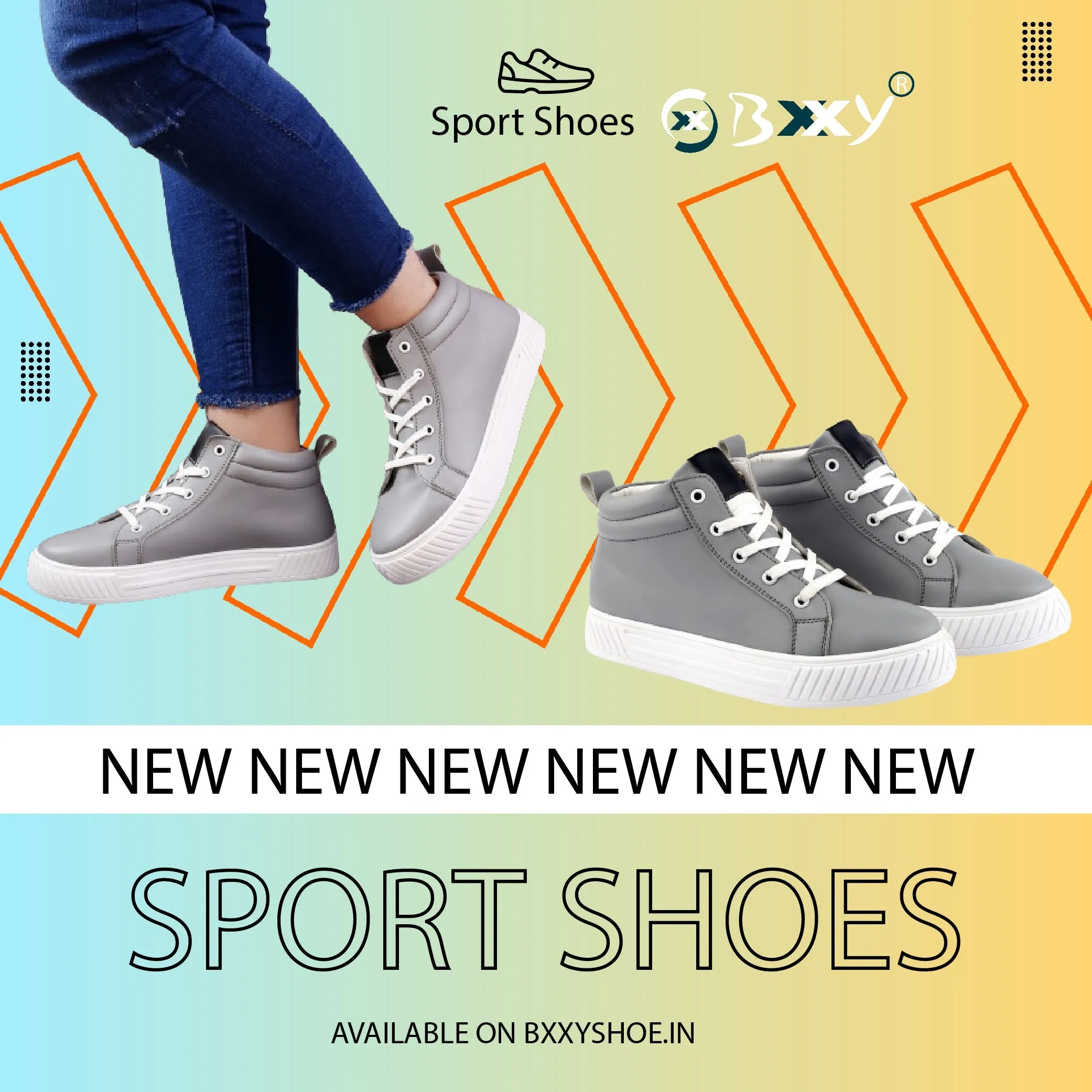 Bxxy Latest Daily Wear Casual Lace-up Sneakers For Women