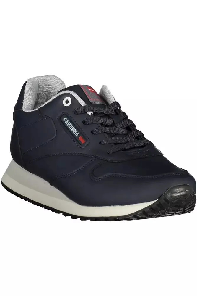 Carrera Blue Polyester Sneaker