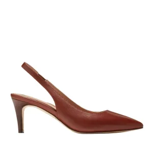 Cole Haan Women's Vandam Sling Pump in Dark Cuoio