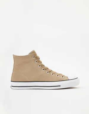 Converse Chuck Taylor All Star Pro Suede Skate Shoes - Nomad Khaki/White/Black