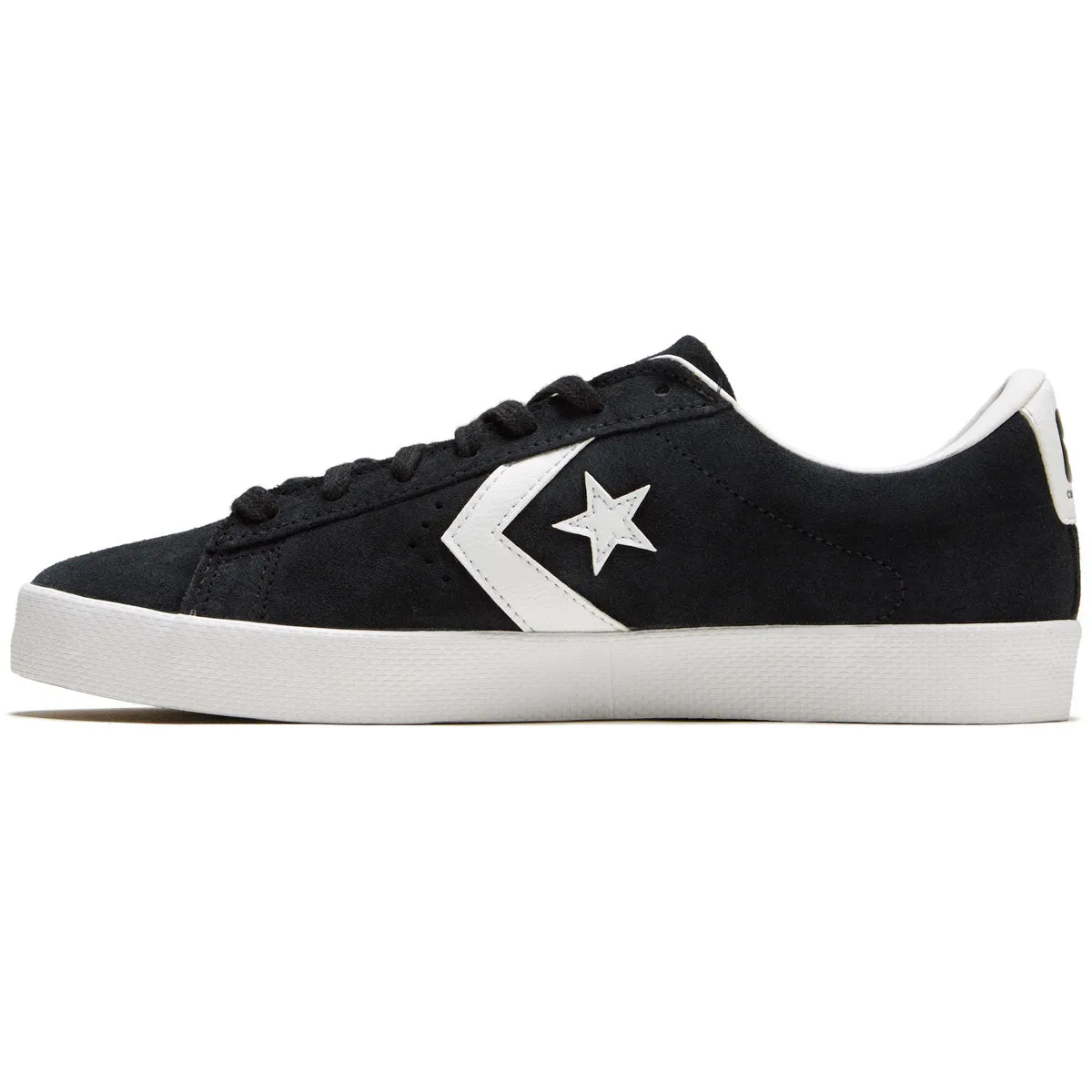 Converse Pl Vulc Pro Ox Shoes - Black/White/White