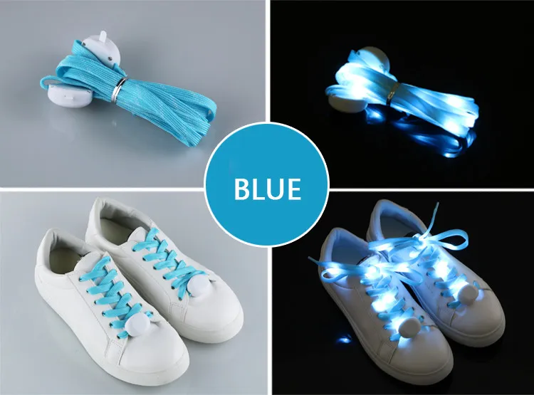 Dazzle color led shoeloces